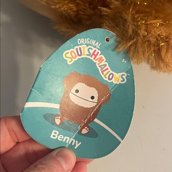 Squishmallows Brown Plush with Furry Hood - Picture 6 of 10